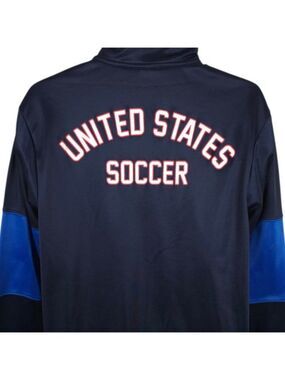 United States Soccer Jacket Mens Size Small Blue Team USA